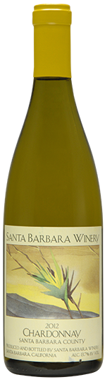 Image of Bottle of 2012, Santa Barbara Winery, Santa Barbara County